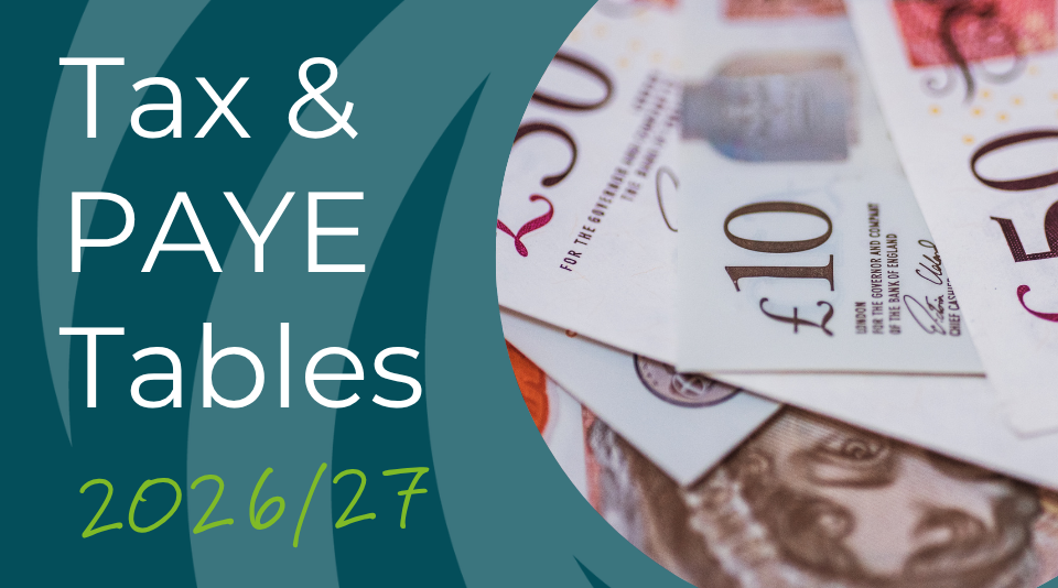 Tax & PAYE Tables 2026/27